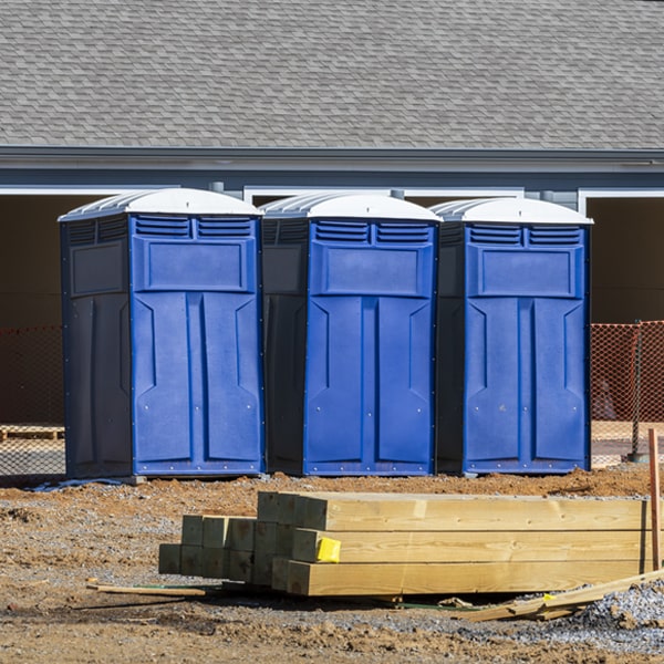 can i customize the exterior of the porta potties with my event logo or branding in Udall Missouri